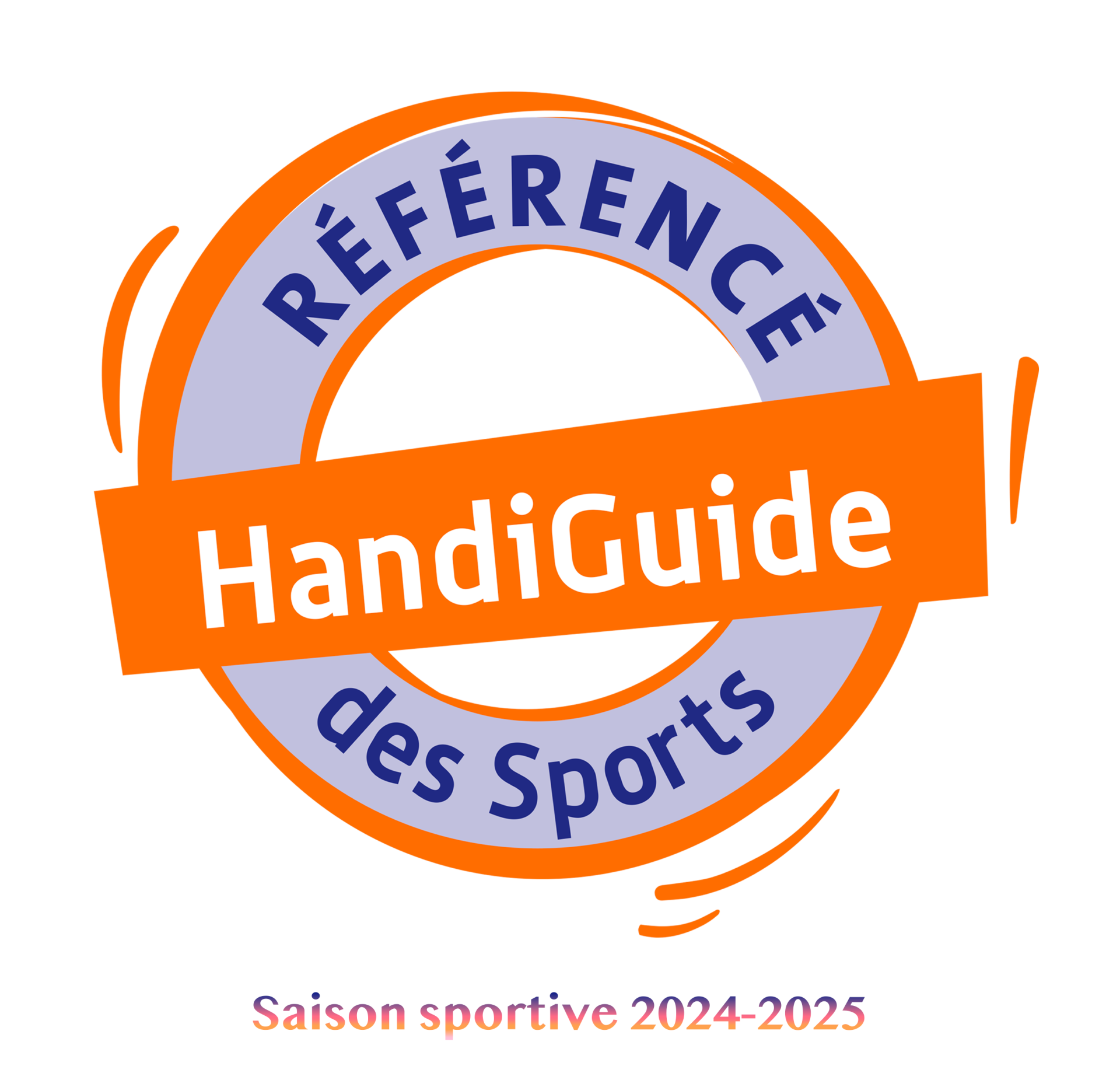 Autocollant handiguide